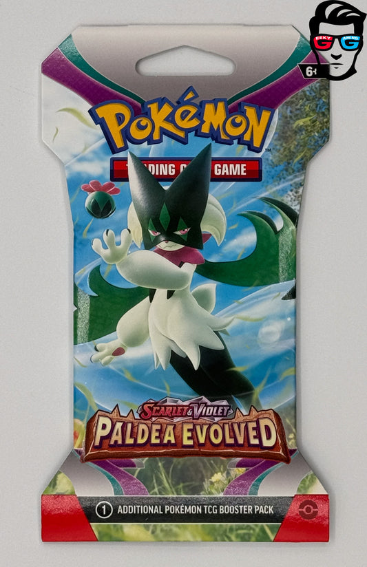 Paldea Evolved Sleeved Booster Pack Single