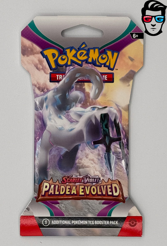 Paldea Evolved Sleeved Booster Pack Single