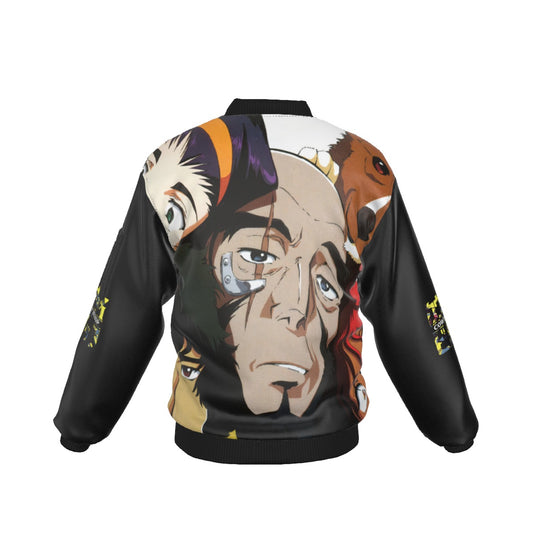 GRAFFITI BEBOP β Urban Space Rebel Bomber Jacket π¨π
