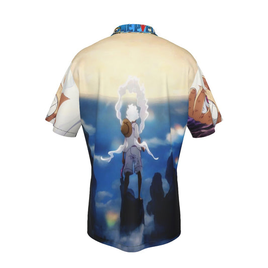 G5 Luffy – Unleashed Power All-Over Print Men’s Hawaiian Shirt