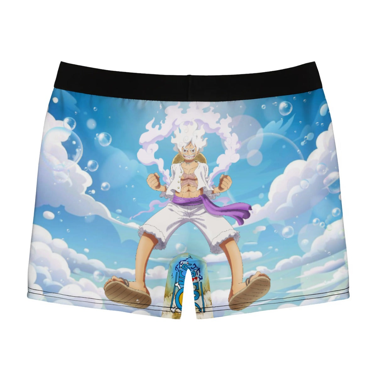 G5 Luffy – Unleashed Power ⚡ All-Over Print Men’s Stretch Boxer Briefs