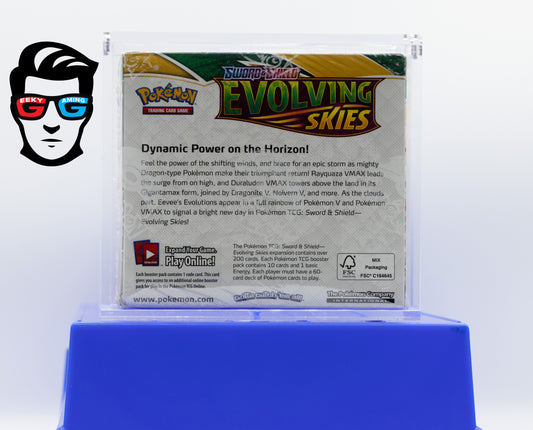 Evolving Skies Booster Box Sword & Shield with High Quality Magnetic Acrylic Case