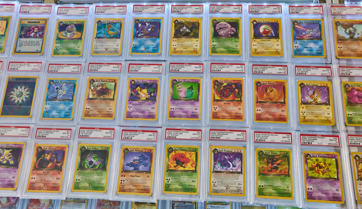 Team Rocket 1st Edition Complete PSA 10 Set 83/82