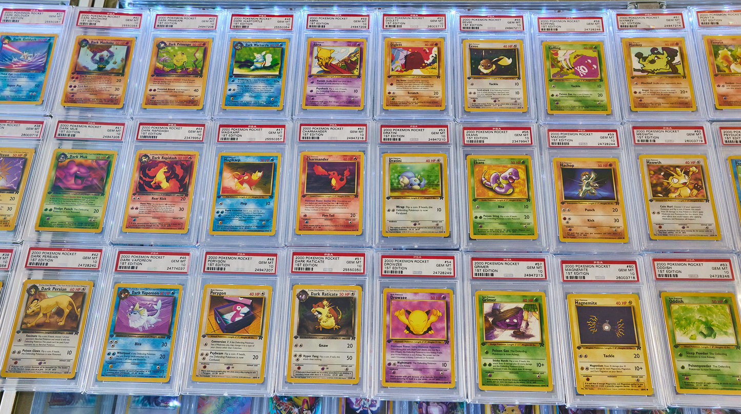 Team Rocket 1st Edition Complete PSA 10 Set 83/82