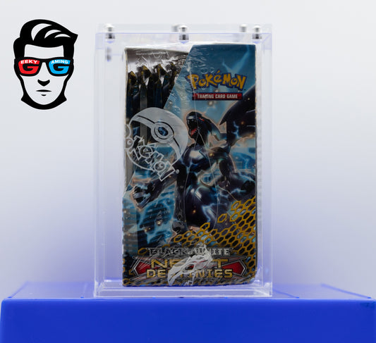 Next Destinies Black & White Booster Box Sealed with Magnetic Acrylic Case