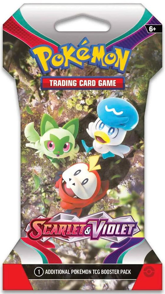 Scarlet & Violet Sleeved Booster Pack Base Set