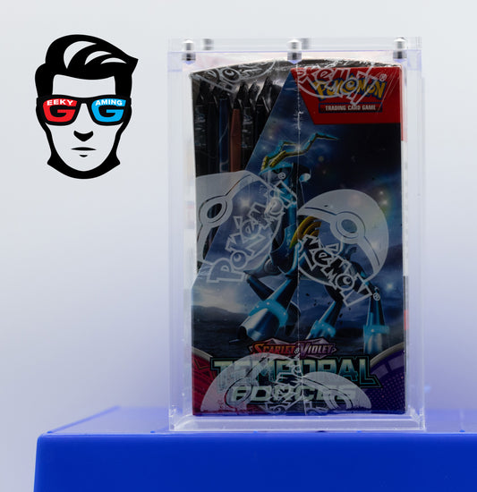 Temporal Forces Sealed Booster Box with High Quality Magnetic Acrylic Case
