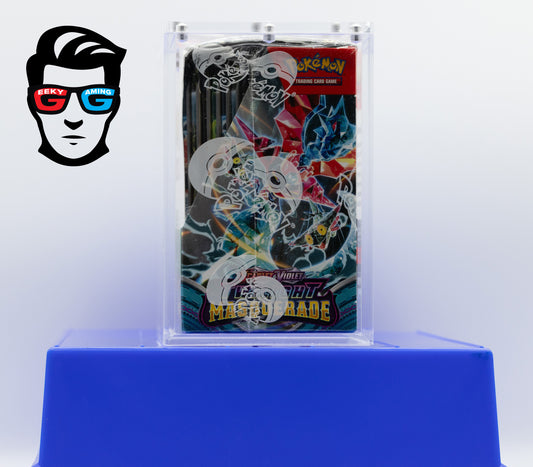 Twilight Masquerade Booster Box Scarlet and Violet with High Quality Magnetic Acrylic Case
