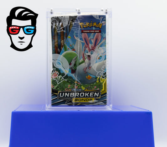 Unbroken Bonds Booster Box Sun & Moon Factory Sealed with Acrylic Case