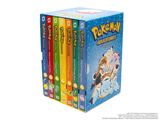 Pokémon Adventures Red & Blue Box Set (Set Includes Vols. 1-7) by Hidenori Kusaka