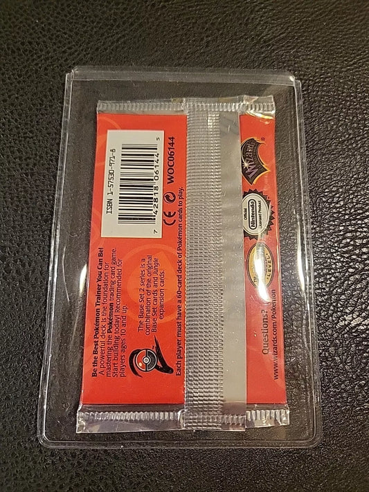 Base Set 2 Booster Pack Mewtwo Artwork Factory Sealed (WOTC)