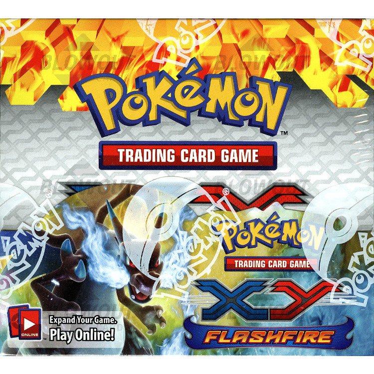 XY Flashfire Booster Box Sealed with Acrylic Case