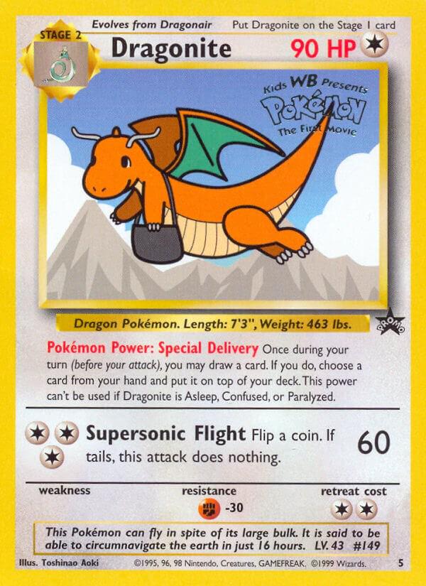 PSA 10 Dragonite #05/53 Wizards of the Coast Movie Promo