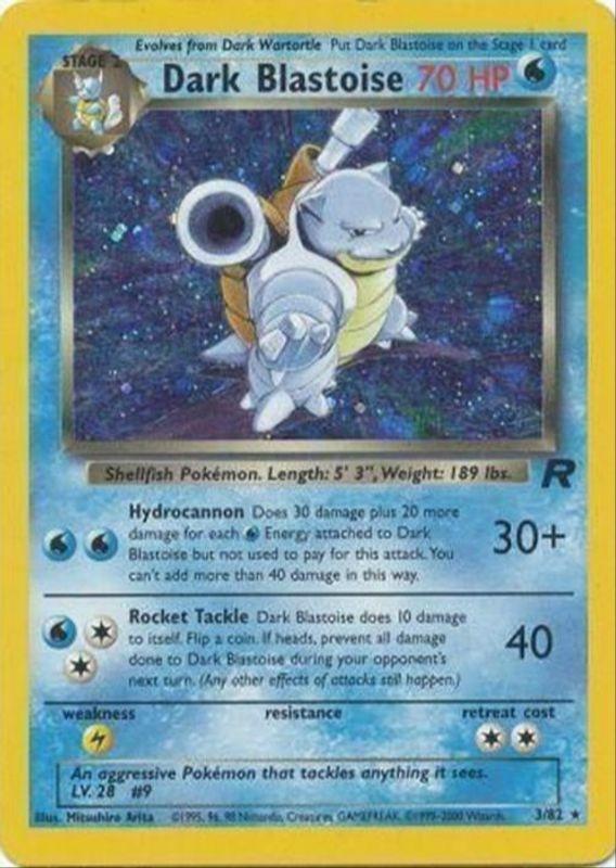 PSA 10 Dark Blastoise #3 Team Rocket