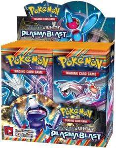 Plasma Blast Booster Box Black & White Factory Sealed with Acrylic Box