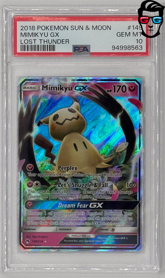 PSA 10 Mimikyu GX #149/214