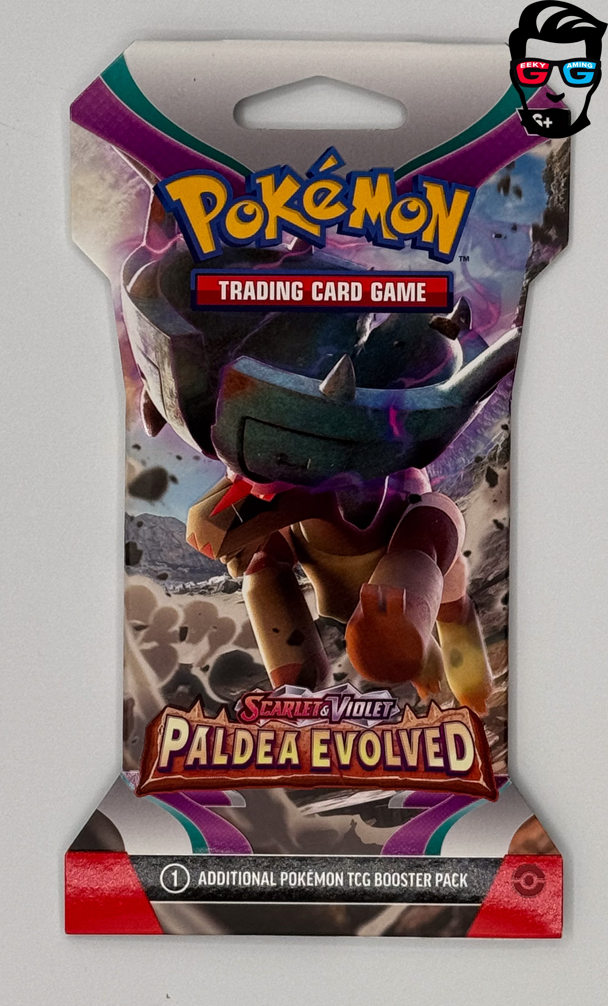 Paldea Evolved Sleeved Booster Pack Single