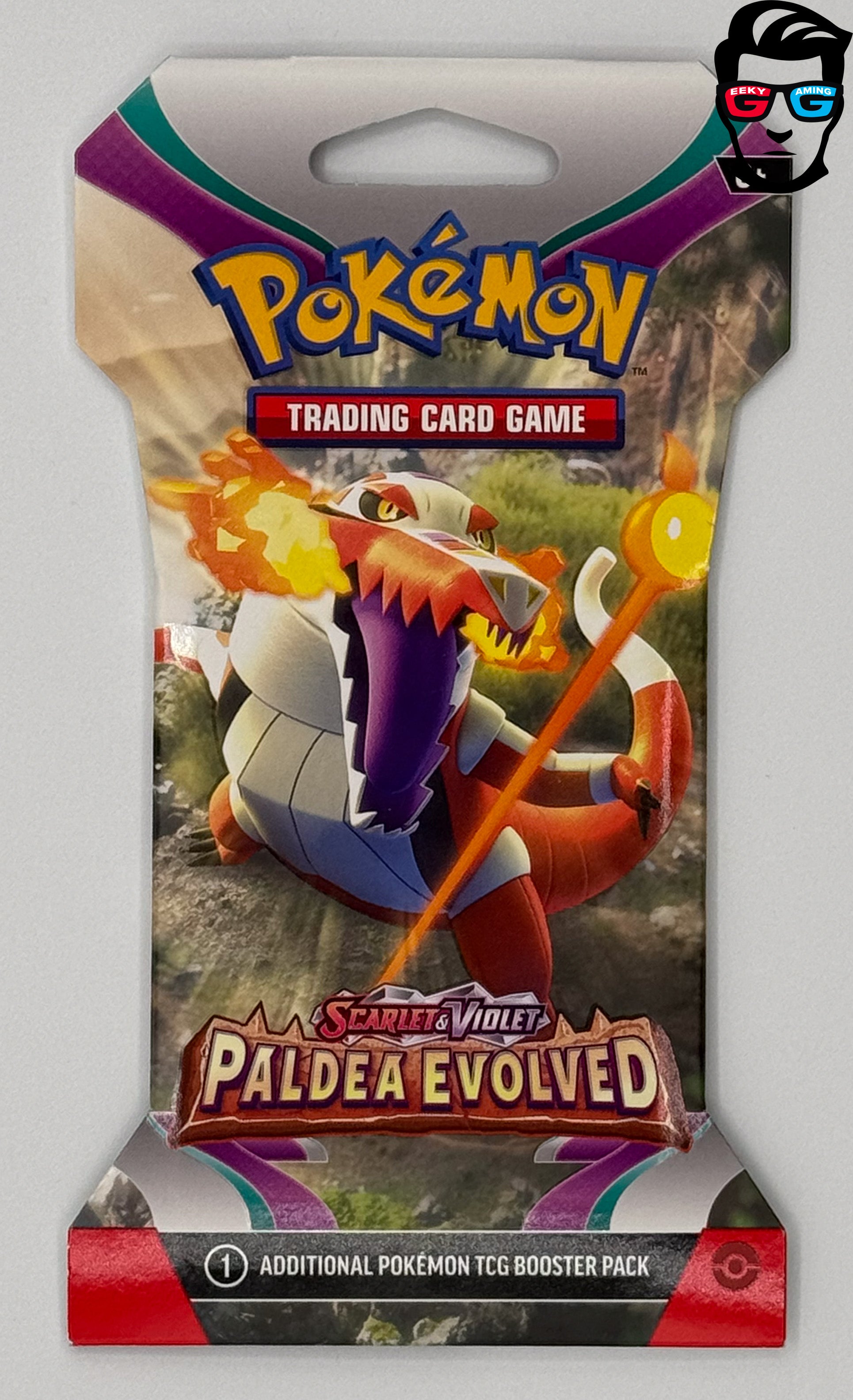 Paldea Evolved Sleeved Booster Pack Single