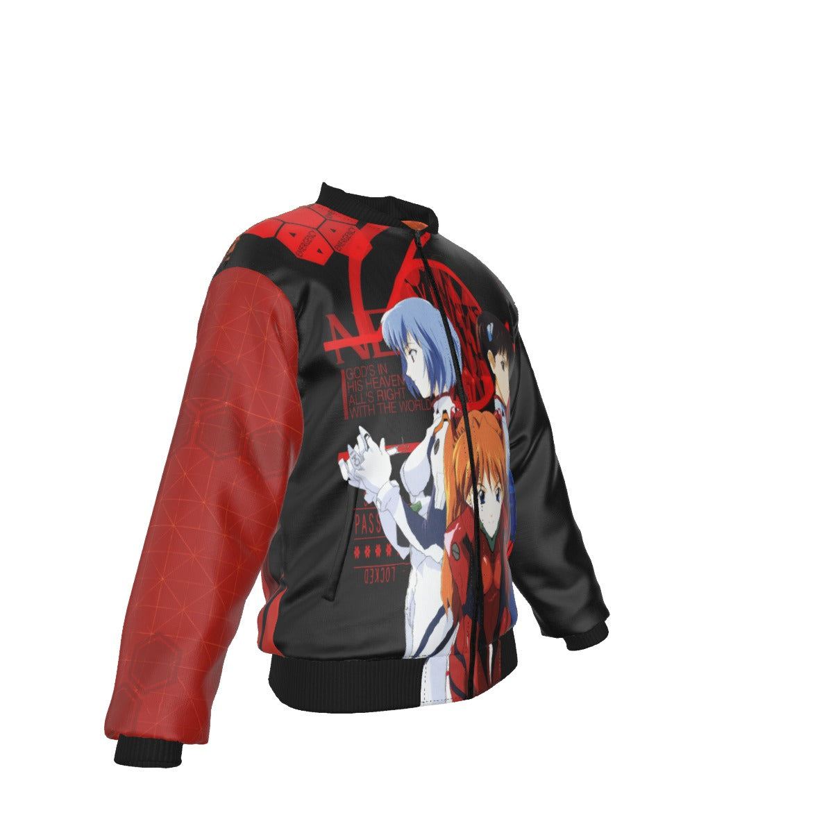 Evangelion Trinity – Pilot Synchronization Bomber Jacket ⚡⚔️