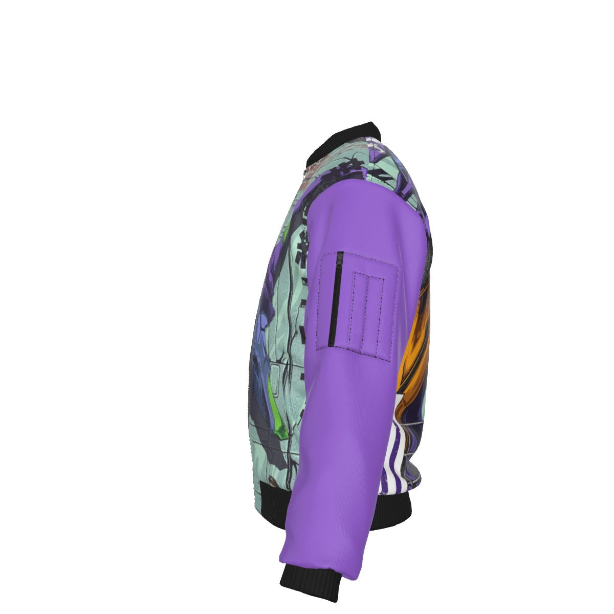 Awakening of Unit-01 – Berserk Mode Bomber Jacket ⚡👁️