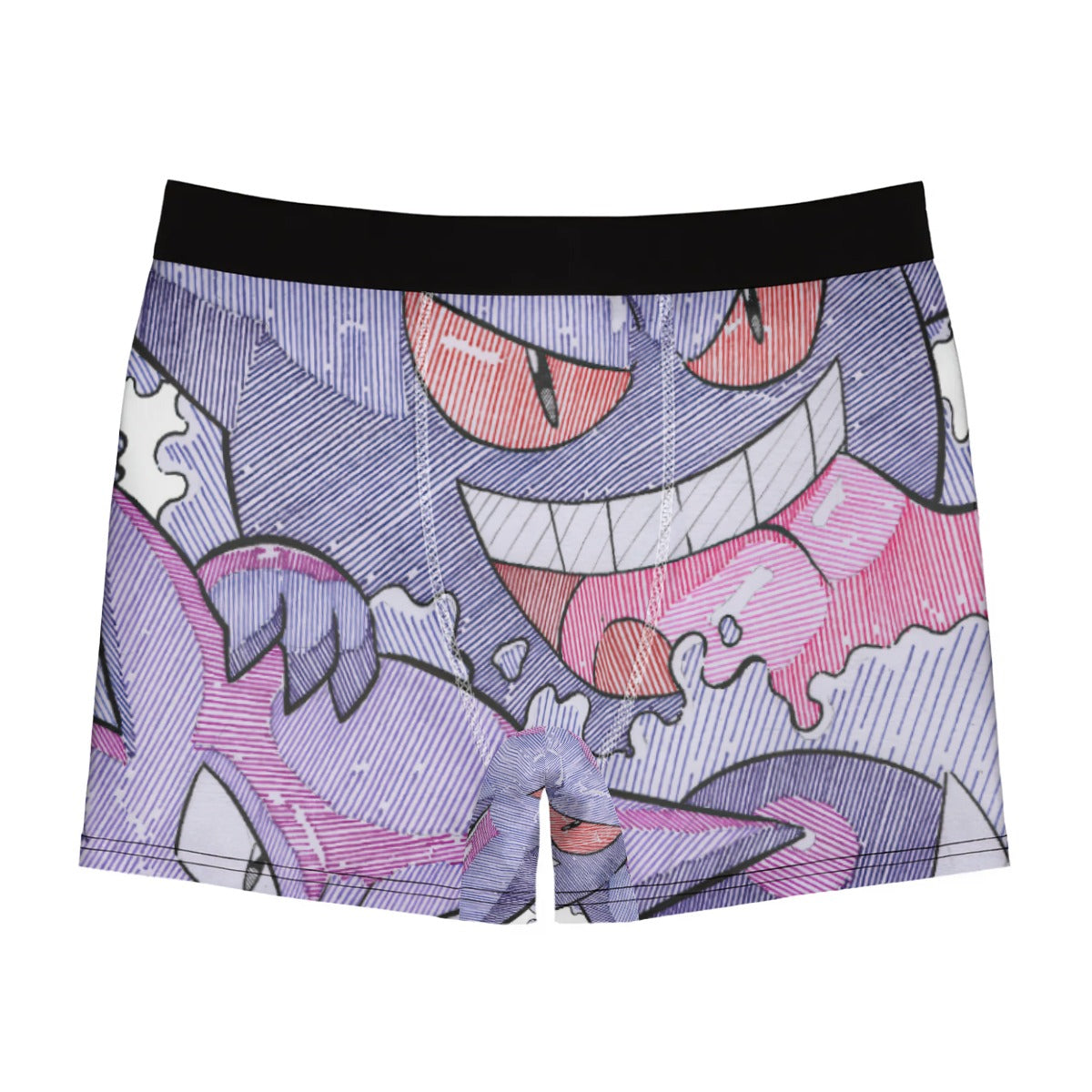 Gengar “Unit-01” Edition 👾 All-Over Print Men’s Stretch Boxer Briefs