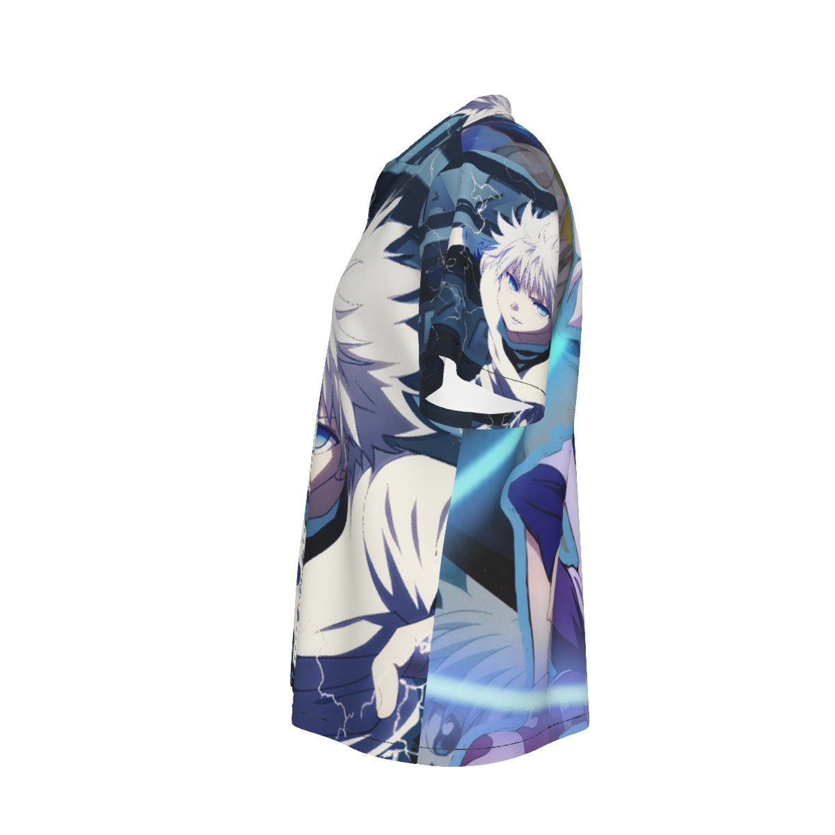 Godspeed: Killua Unleashed ⚡ – All-Over Print Men’s Hawaiian Shirt