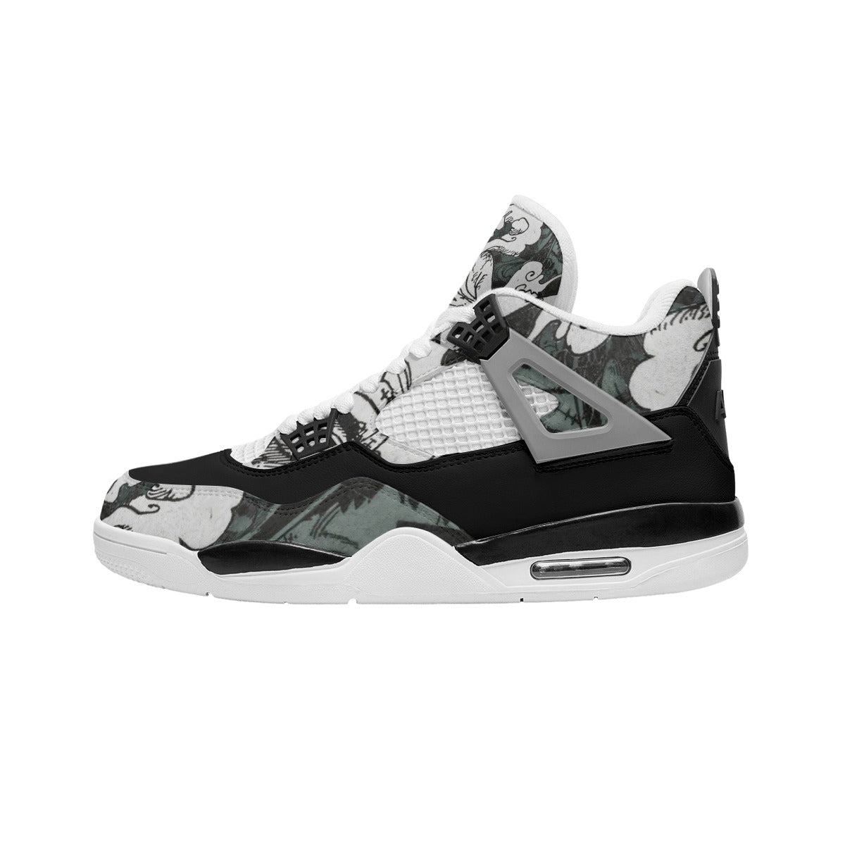 MANGA STORM: Luffy Panel Air Cushion Sneakers ⚡🔥