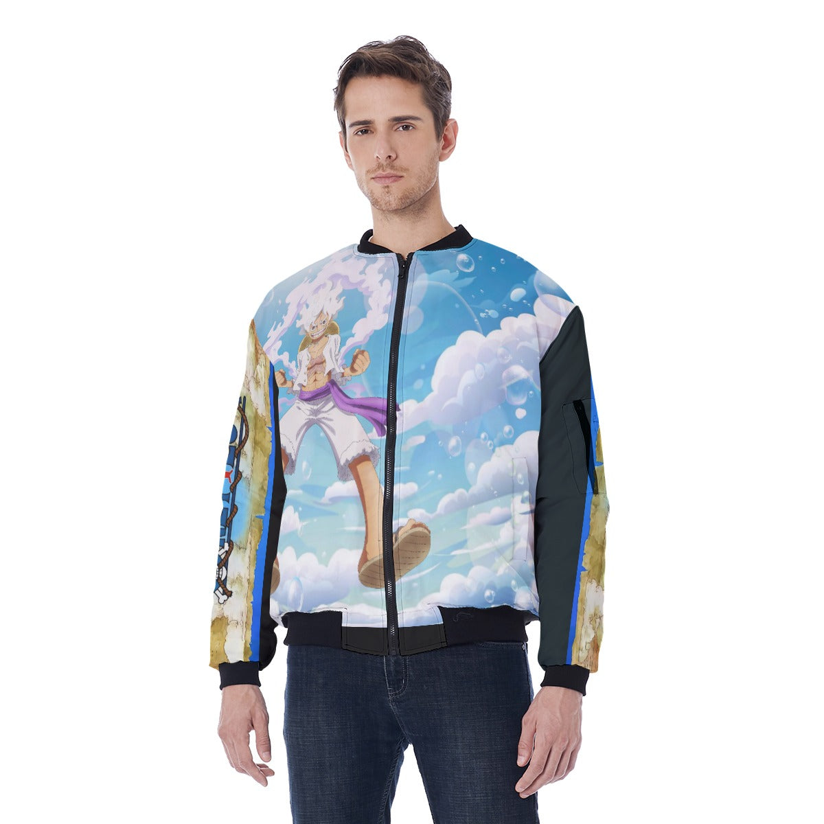 G5 LUFFY – Unleashed Power Bomber Jacket ⚡🔥