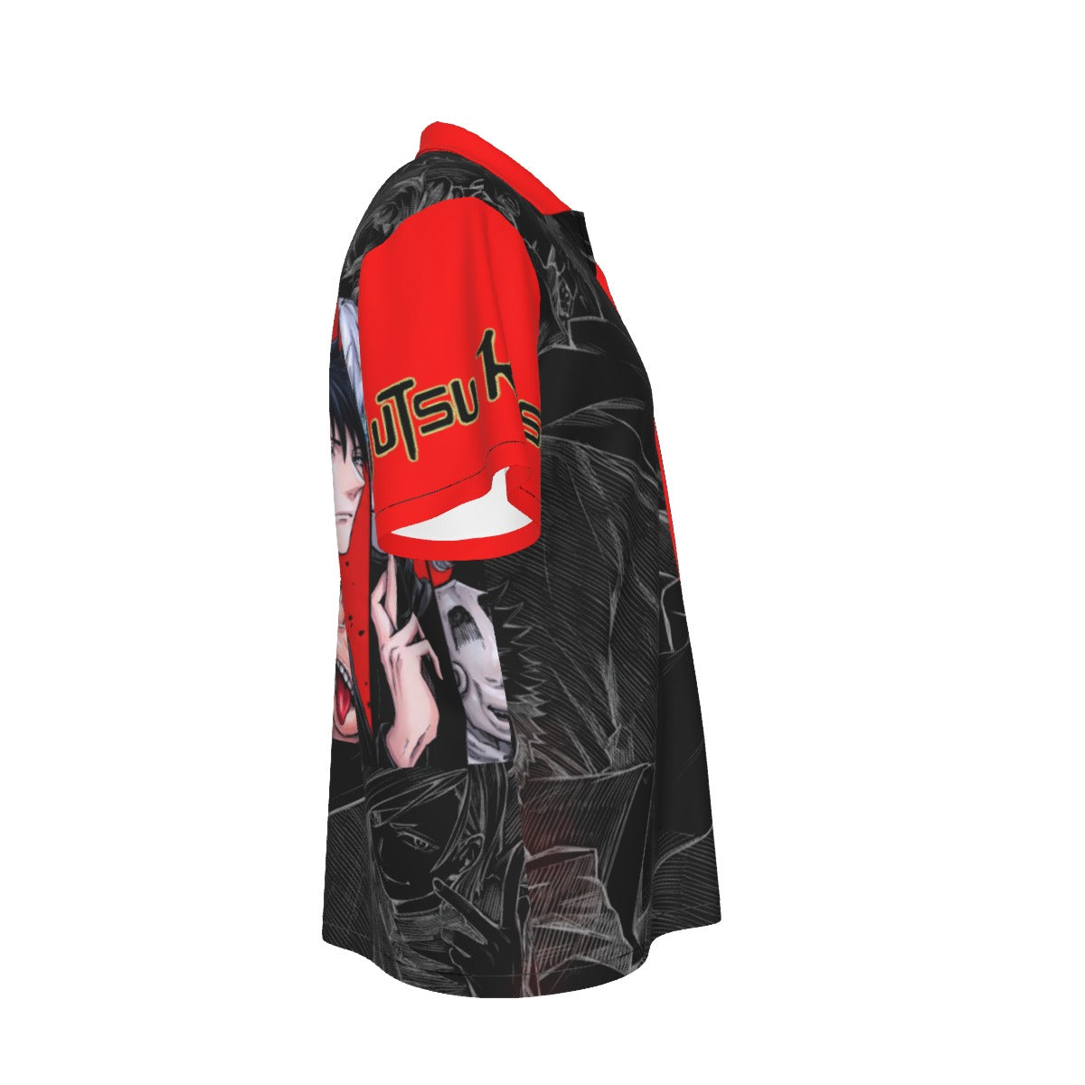 Scarlet Moon: The Shibuya Incident – All-Over Print Men’s Hawaiian Shirt 🌙🔴