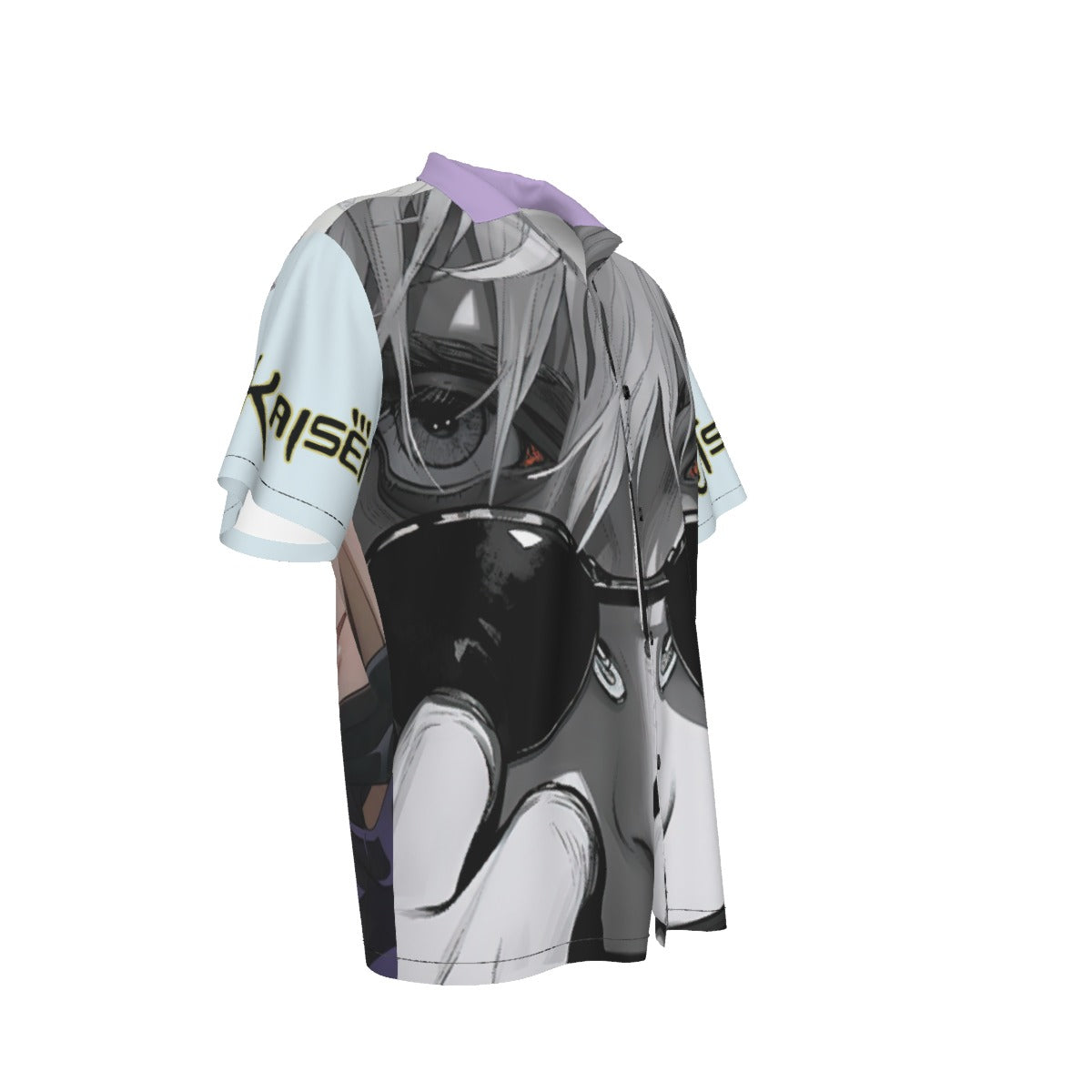 Limitless: The Gojo Collection – All-Over Print Men’s Hawaiian Shirt 🔵⚡