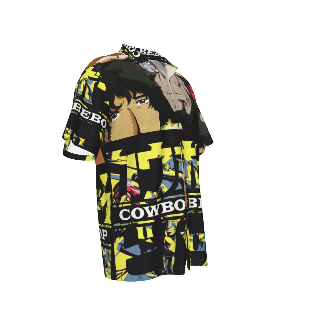 GRAFFITI BEBOP – All-Over Print Men’s Hawaiian Shirt 🎨🚀