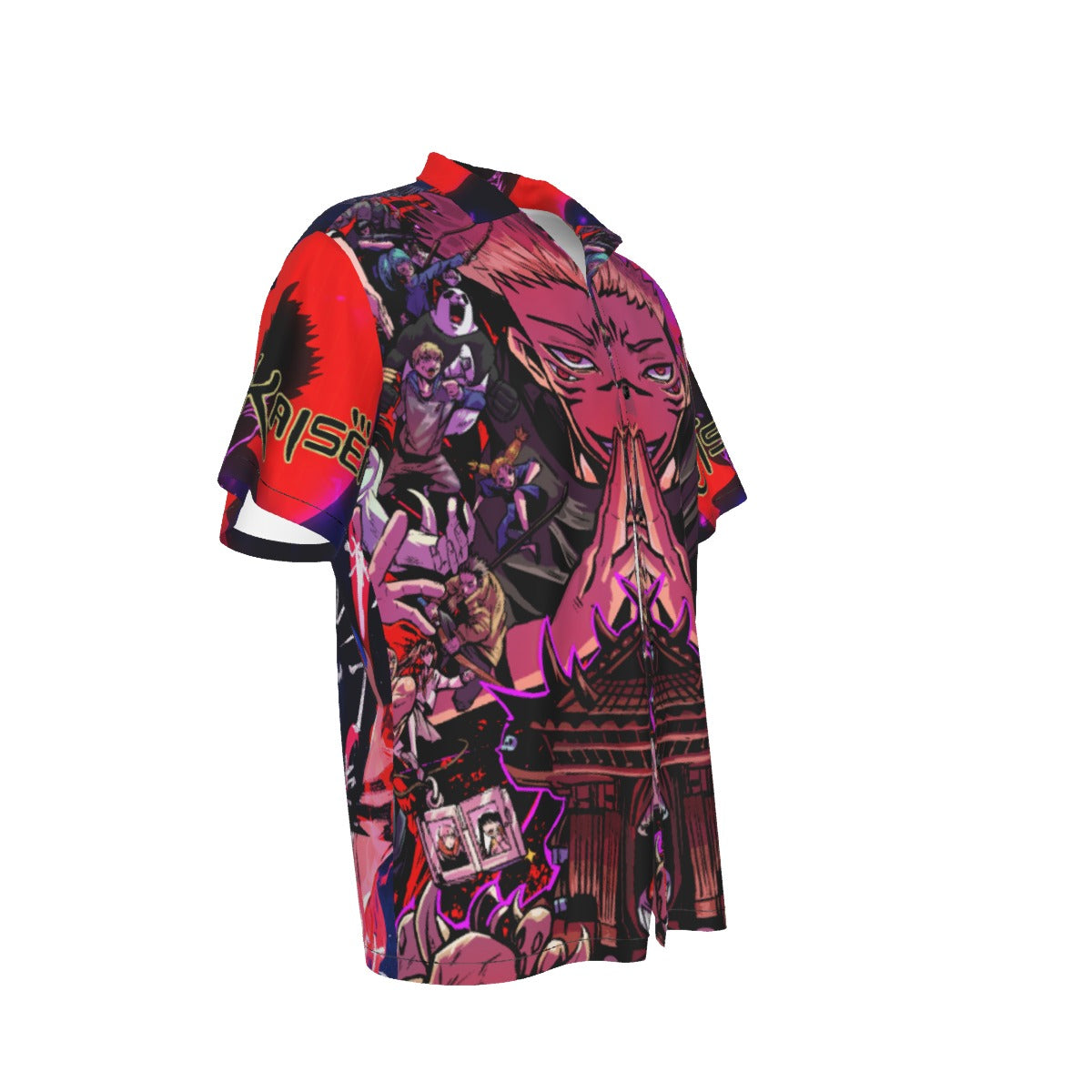 Crown of Curses – All-Over Print Men’s Hawaiian Shirt 👑🔥