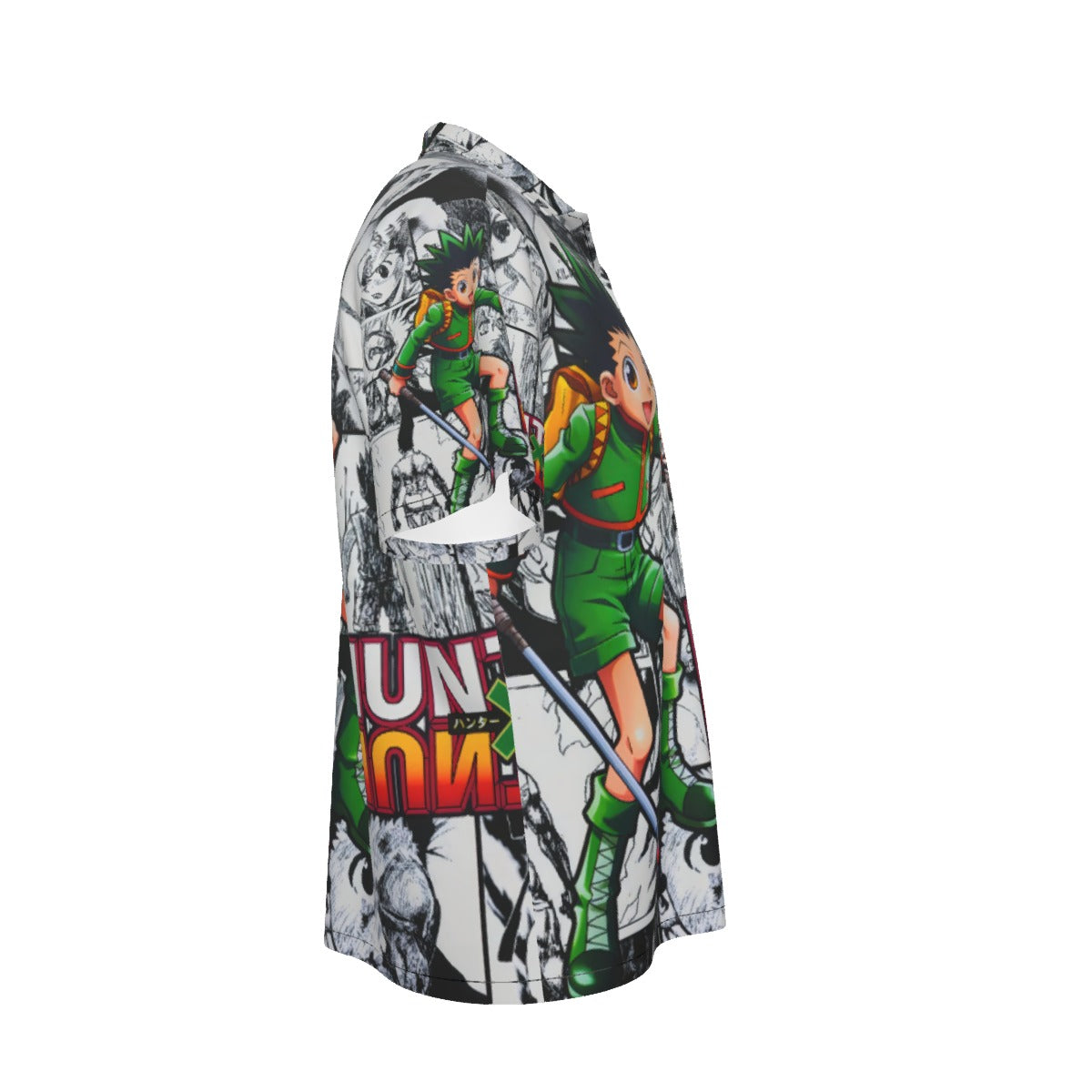 Jajanken: The Power Within 👊⚡ – All-Over Print Men’s Hawaiian Shirt