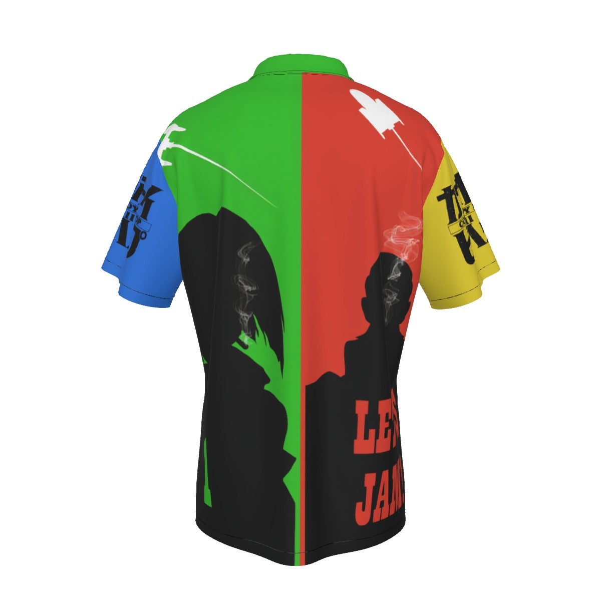 “3… 2… 1… Let’s Jam!” – Space Session Edition 🎷🚀 All-Over Print Men’s Hawaiian Shirt