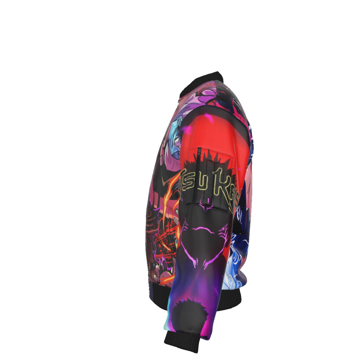 Crown of Curses – King of Calamity Bomber Jacket 👑🔥