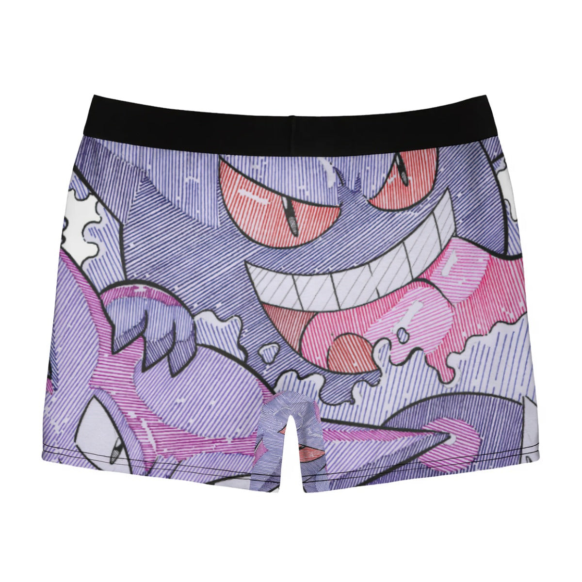 Gengar “Unit-01” Edition 👾 All-Over Print Men’s Stretch Boxer Briefs