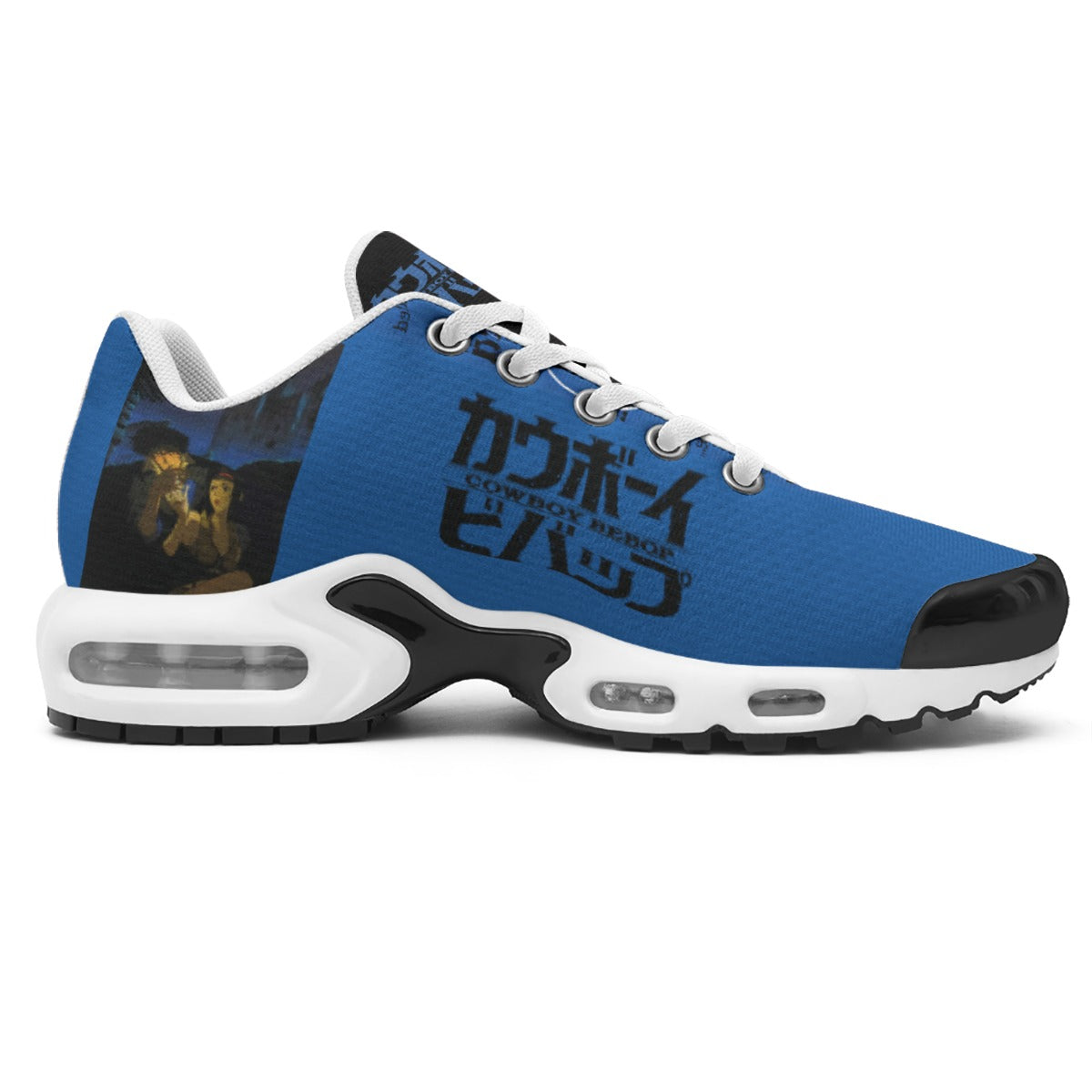 SMOKING SPIKE – Neo-Noir Air Cushion Sneakers