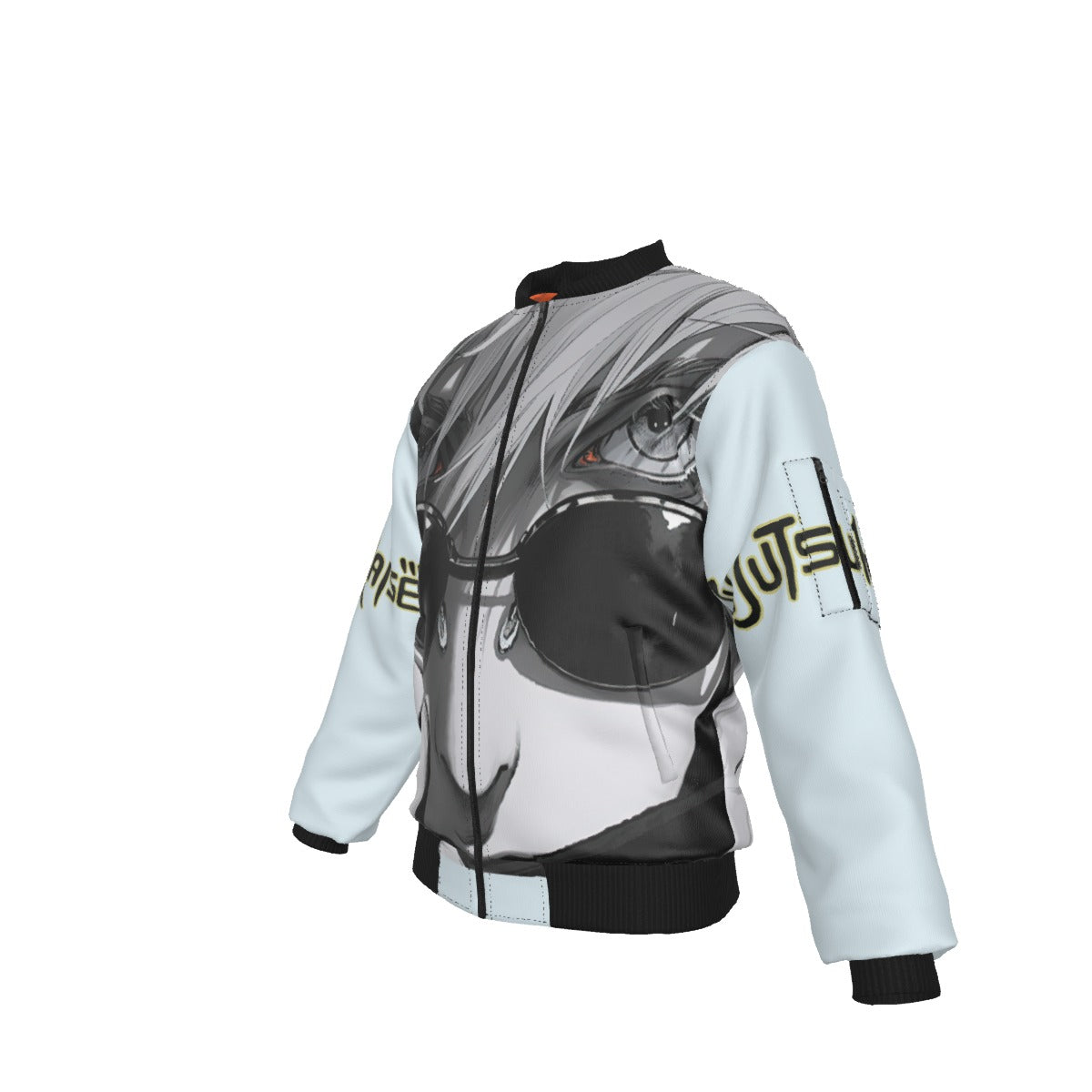 Limitless: The Gojo Collection – Infinity Bomber Jacket ⚡🔵