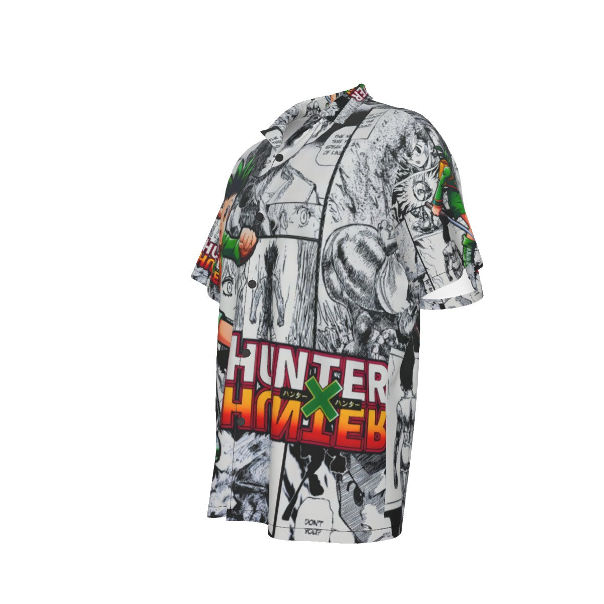 Jajanken: The Power Within 👊⚡ – All-Over Print Men’s Hawaiian Shirt