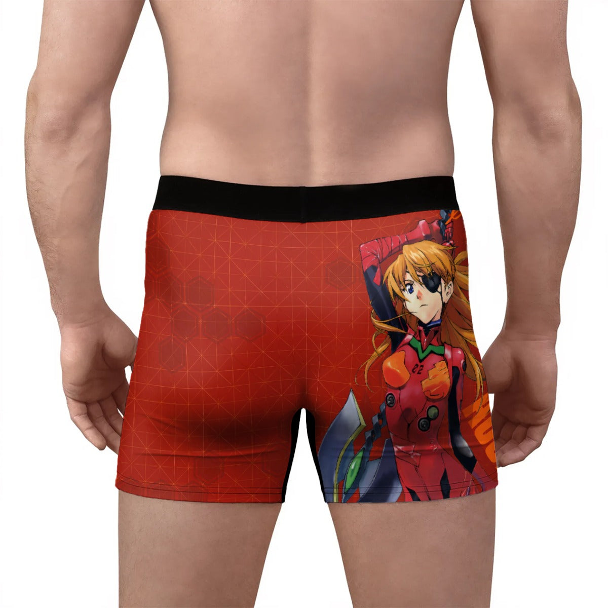 The Asuka Protocol 🔥 All-Over Print Men’s Stretch Boxer Briefs