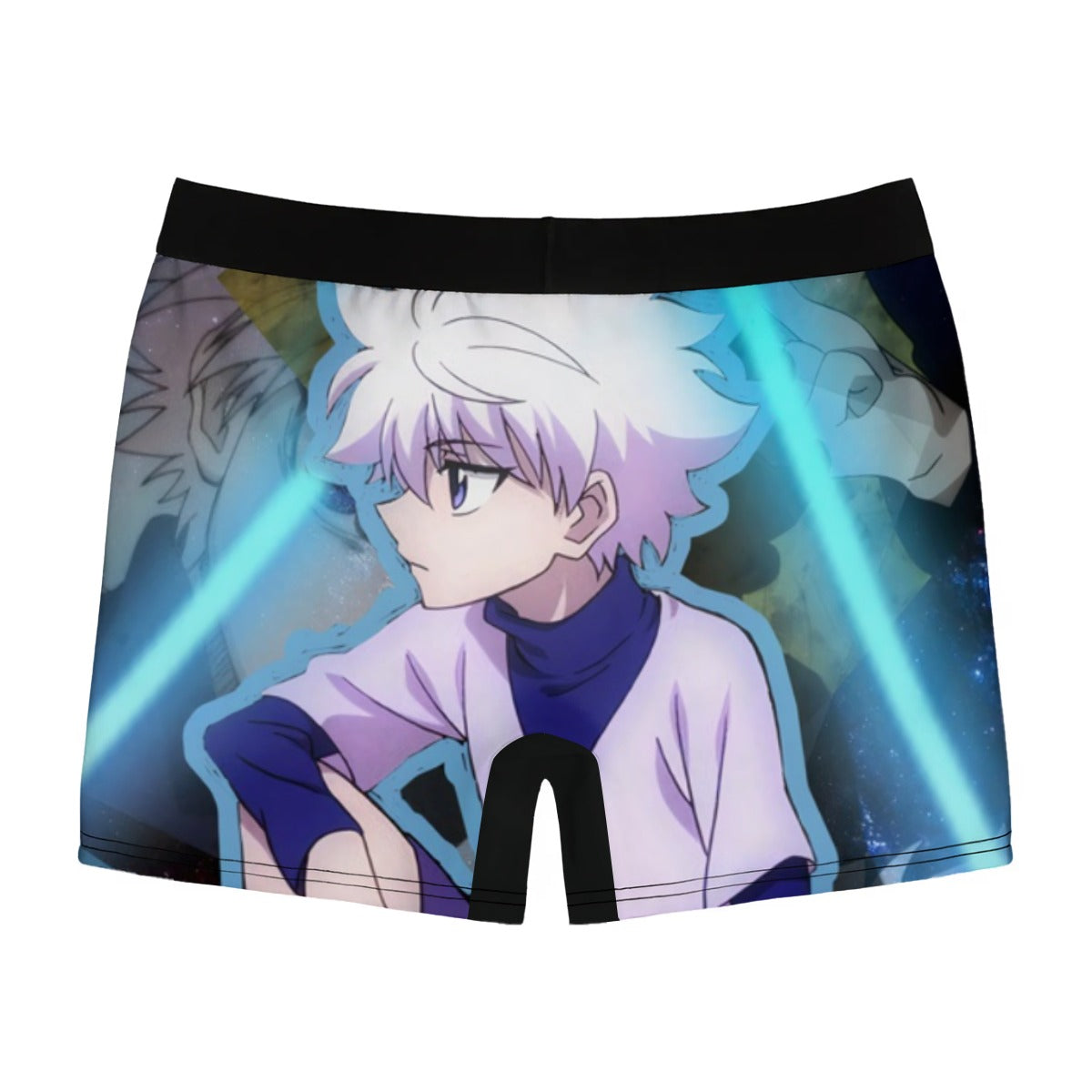 Godspeed: Killua Unleashed ⚡ All-Over Print Men’s Stretch Boxer Briefs