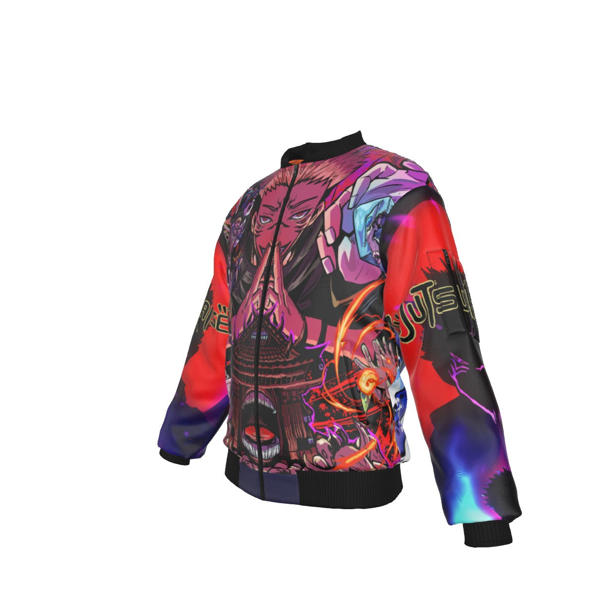 Crown of Curses – King of Calamity Bomber Jacket 👑🔥