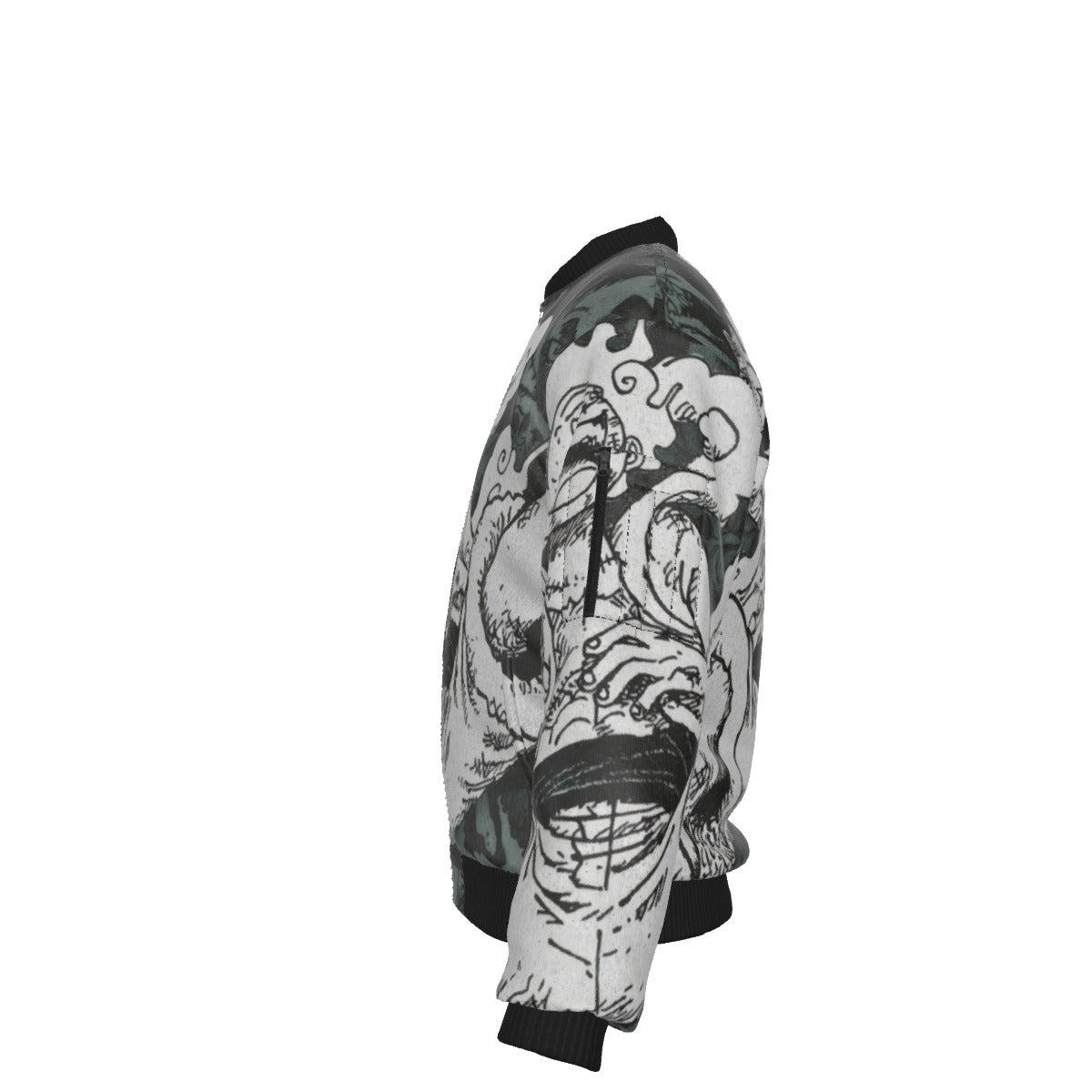 MANGA STORM: Luffy Panel Bomber Jacket ⚡🔥