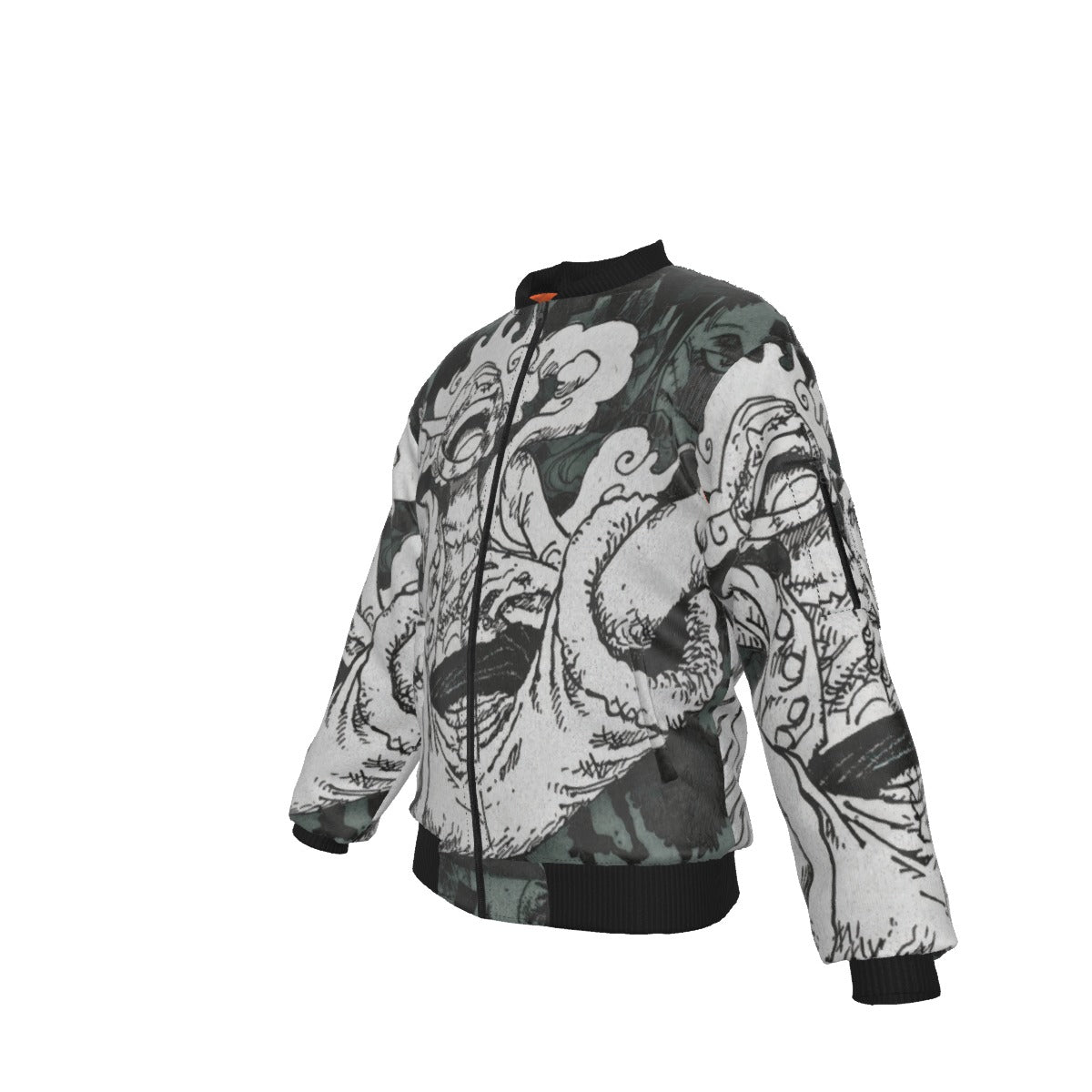 MANGA STORM: Luffy Panel Bomber Jacket ⚡🔥