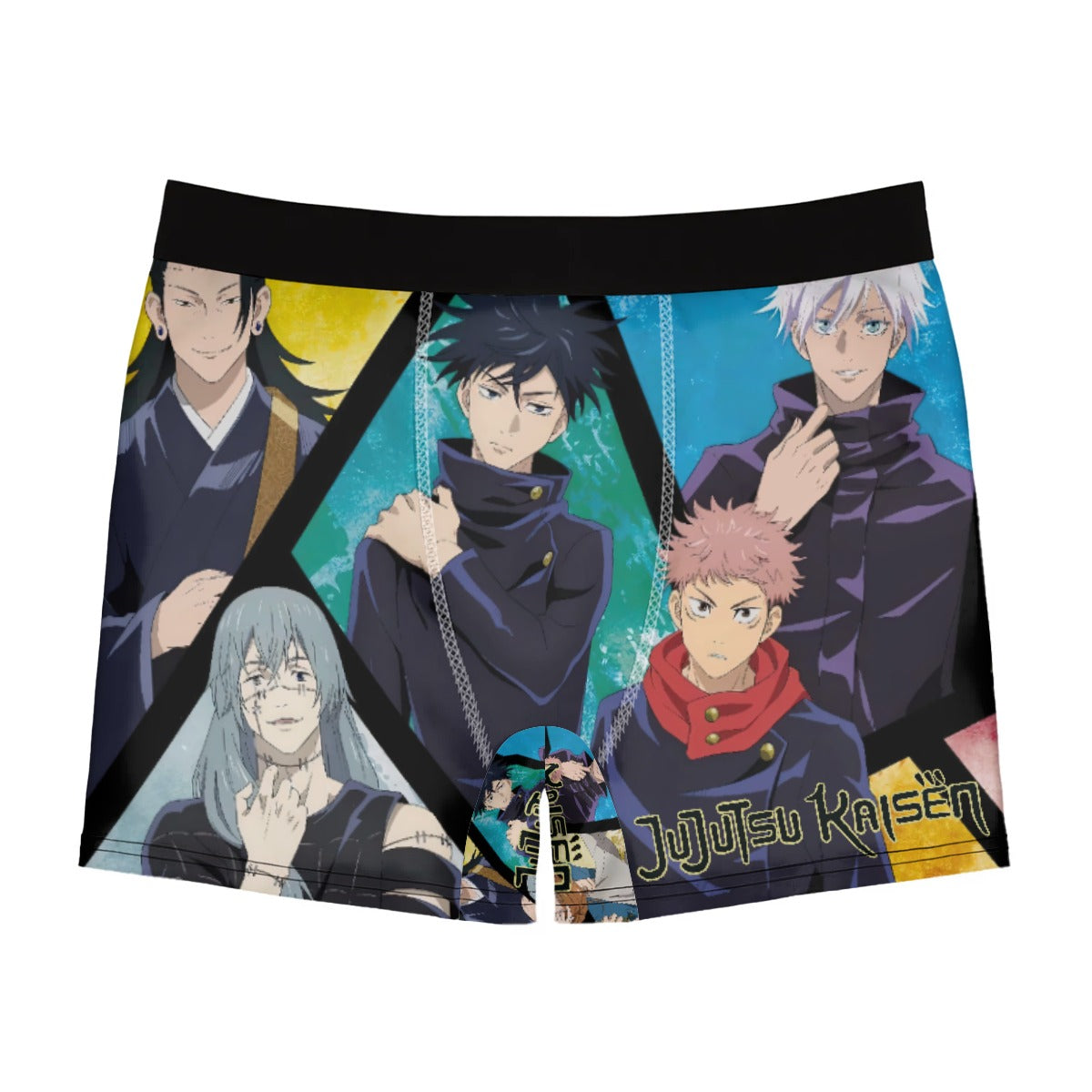 Domain Expansion: Sorcerers & Curses ⚡ All-Over Print Men’s Stretch Boxer Briefs