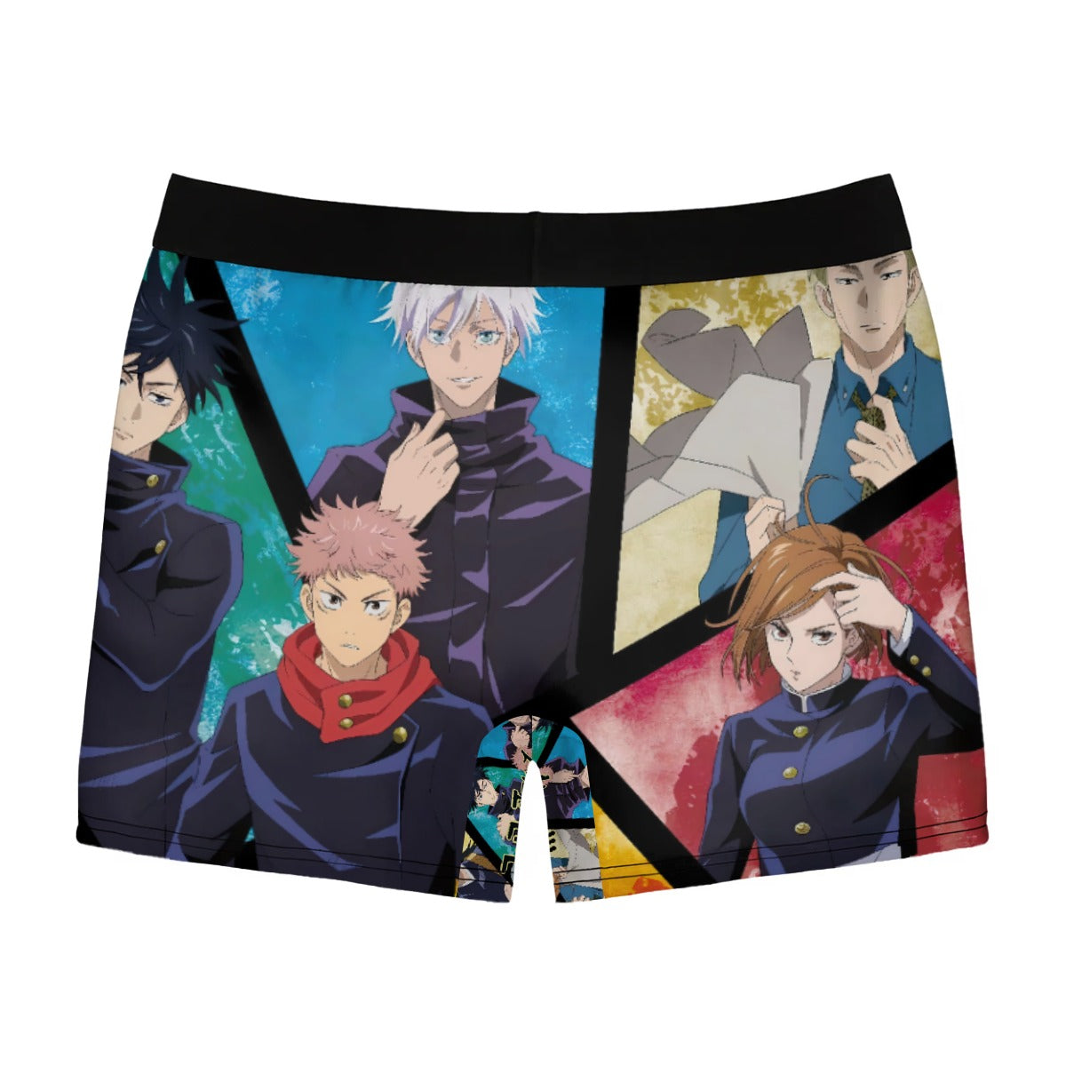 Domain Expansion: Sorcerers & Curses ⚡ All-Over Print Men’s Stretch Boxer Briefs