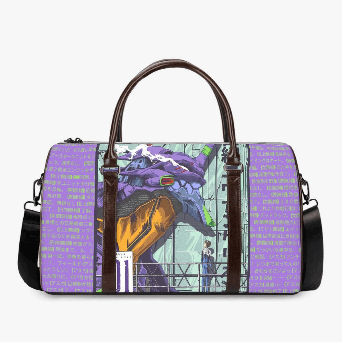 Awakening of Unit-01 Duffel ⚡🟣