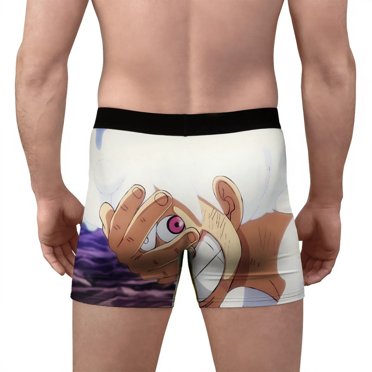 Luffy G5 – Inner Emperor Awaken ⚡👑 All-Over Print Men’s Stretch Boxer Briefs