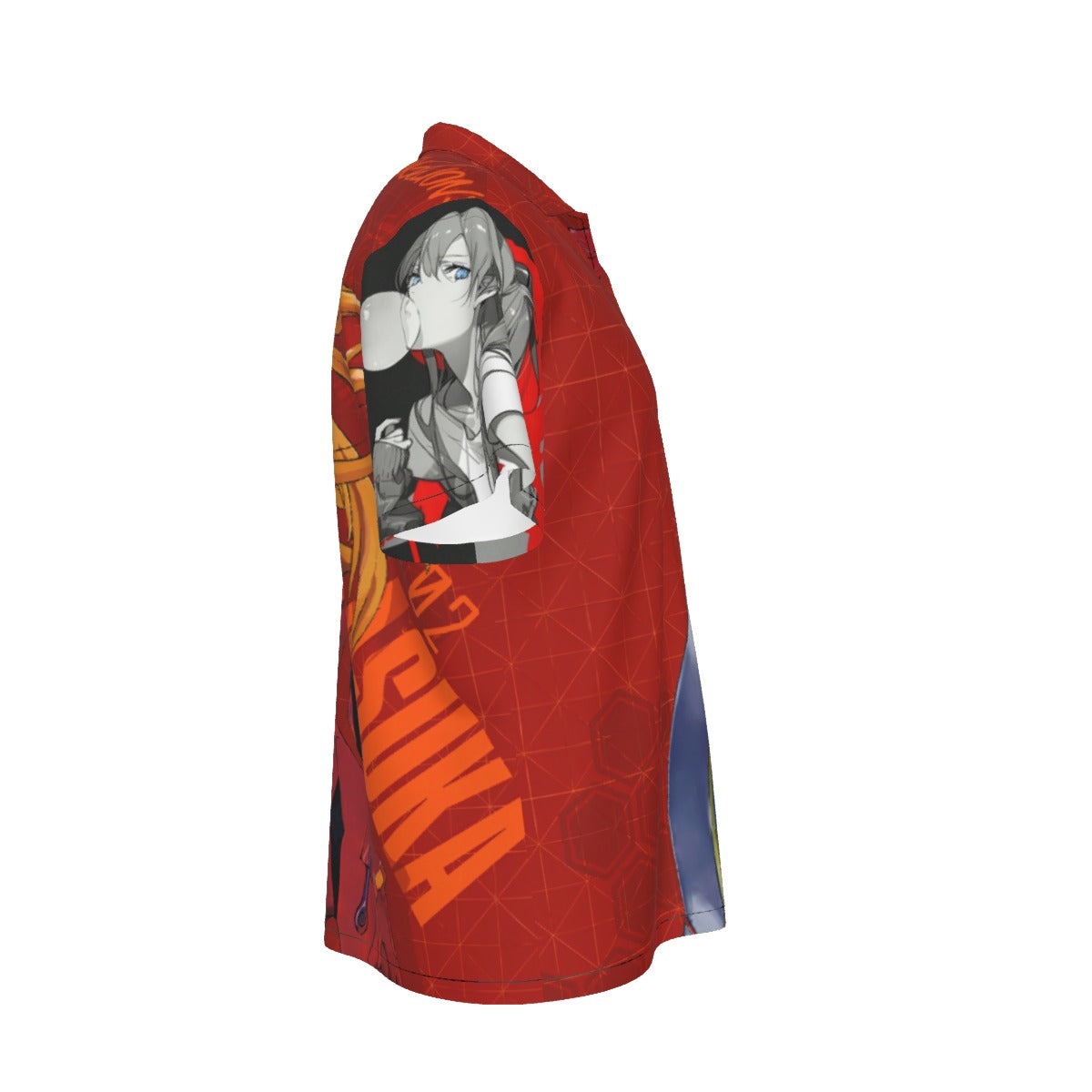 The Asuka Protocol – All-Over Print Men’s Hawaiian Shirt 🔴⚡