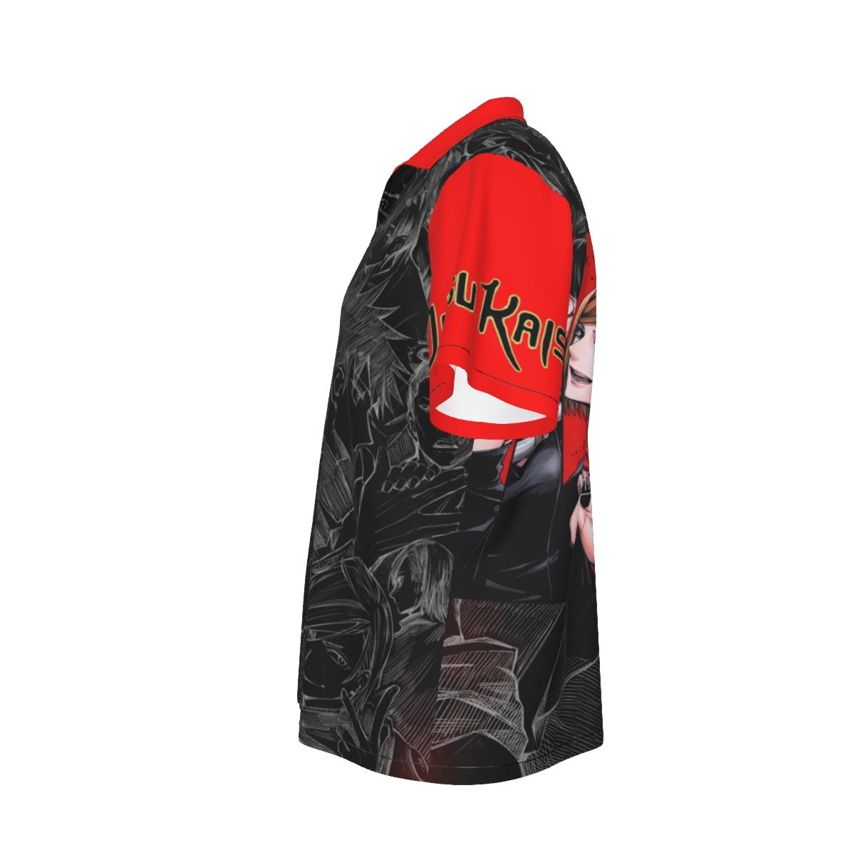 Scarlet Moon: The Shibuya Incident – All-Over Print Men’s Hawaiian Shirt 🌙🔴